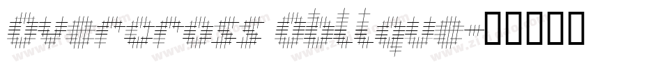 Overcross Oblique字体转换